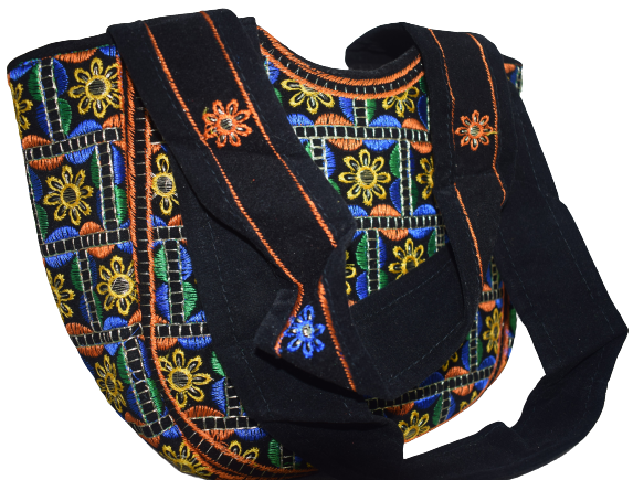 Hand Bag Single Sided Embroidered M2