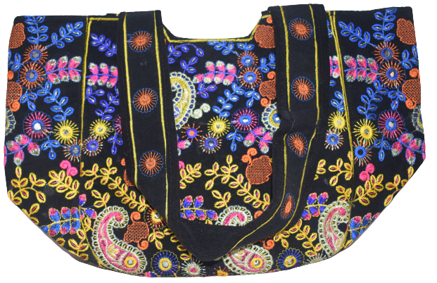 Hand Bag Single Sided Embroidered  L12
