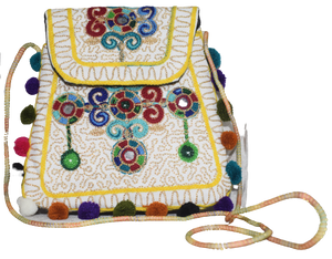 Hand Bag Double Sided Embroidered  (S1)