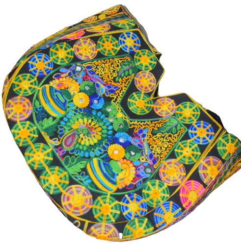 Hand Bag Single Sided Embroidered  L1