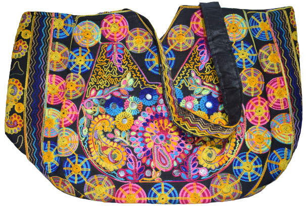 Hand Bag Single Sided Embroidered  L5