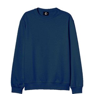 Navy Blue Fleece Sweatshirt