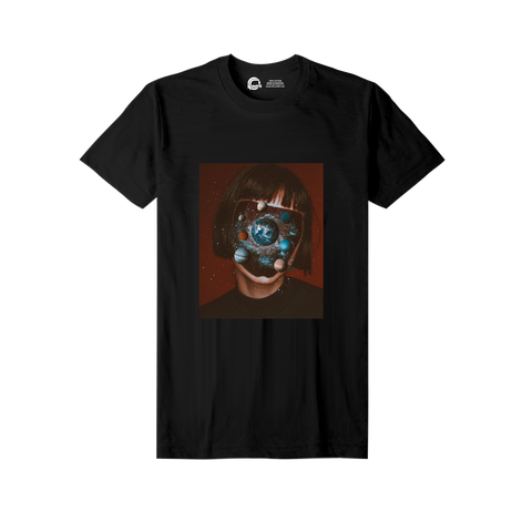 Earth Face Graphic T Shirts