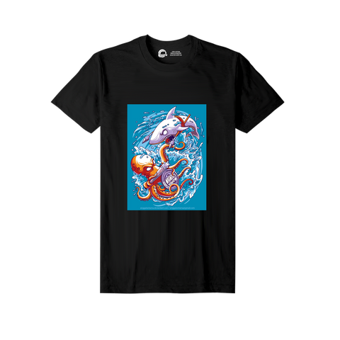 Sea Shark Graphic T Shirt